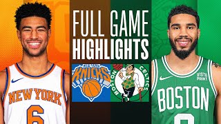 KNICKS at CELTICS  NBA PRESEASON FULL GAME HIGHLIGHTS  October 17 2023 [upl. by Ellie]