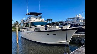 1985 Hatteras 53 Motor Yacht STILL THE ONE  SOLD by Chuck Grice [upl. by Ahk519]