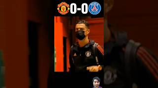 Manchester united vs PSG football mbappevsmessi psg neymar shorts [upl. by Irtemed]