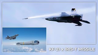 KF21 Combat Capabilities with AESA Radar and IRIST Missile [upl. by Twum]