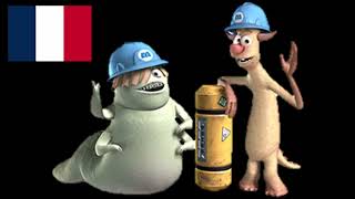 Monsters Inc Scream Arena  Needleman and Smitty Voice Clips French [upl. by Eehtomit526]