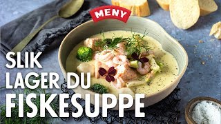 Hjemmelaget fiskesuppe [upl. by Shuler661]