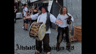 Musik auf Sackpfeife und Trommel Duo Obscurum Historisches Altstadtfest Kenzingen 2019 [upl. by Philippe]