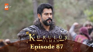 Kurulus Osman Urdu  Season 5 Episode 87 [upl. by Zertnom304]