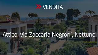 Nettuno  Attico e superattico con vista mare via Zaccaria Negroni Nettuno [upl. by Phelan]