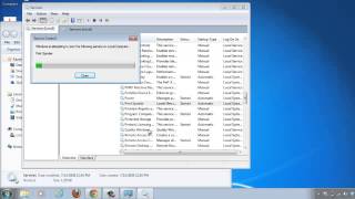 How to Restart the Print Spooler Service in Windows 7 [upl. by Dincolo]