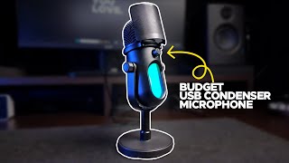 Syntech GlowMic RGB USB Condenser Microphone Review an almost perfect budget usb microphone [upl. by Ibmab110]