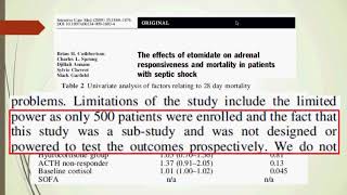 Etomidate for Rapid Sequence Intubation RSI in Patients with Septic Shock [upl. by Lrak]