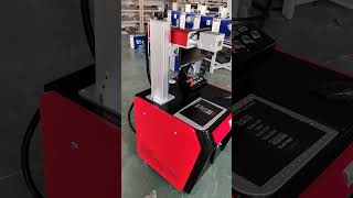 Metal Marking Laser Fiber Engraving Machine markingmachine [upl. by Nyladnohr]