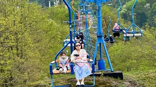 German CableCar Rüdesheim am Rhein exploring Germany 🇩🇪 Koblenz [upl. by Asnarepse747]