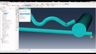 Abaqus lockingpin tutorial [upl. by Attennod203]