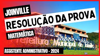 Assistente Administrativo  Prefeitura de Joinville 2024 [upl. by Abbate398]