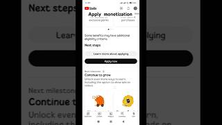Youtube Channel apply now Monetize YouTube new update 2024 shorts [upl. by Annaehs]