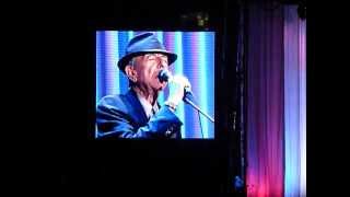 Democracy by Leonard Cohen Old Ideas Tour Olympic Stadion Amsterdam 21082012 [upl. by Hesketh]