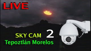 Tepoztlán Morelos Sky Cam 2 OVNIS UFOS [upl. by Zerdna]