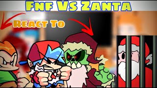 The Holiday Mod  Fnf React To Zanta But Boyfriend And Pico Sings It  GF FNFHardBF [upl. by Gamber]