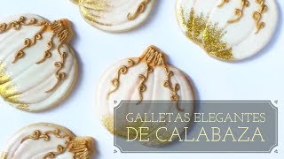 Galletas Elegantes De Calabaza [upl. by Felicle]