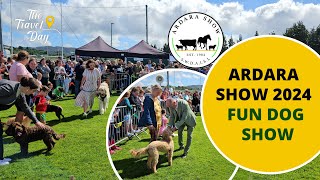 Ardara Show 2024  Fun Dog Show Ardara Agricultural and Industrial Show 2024 Ardara Co Donegal [upl. by Clementas802]