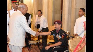 President Kovind presents Gallantry Awards [upl. by Orlov]