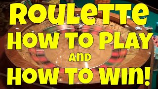 Roulette  How to Play and How to Win • The Jackpot Gents [upl. by Chloe59]