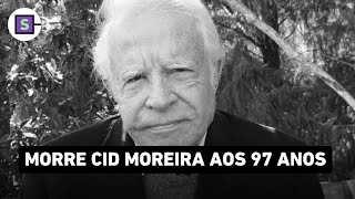 Cid Moreira primeiro âncora do Jornal Nacional morre aos 97 anos [upl. by Kcarb977]