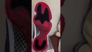 Unboxing The New Bred Velvet ￼Jordan 11s fyp viral foryoupage jordan11 jordan unboxing [upl. by Leod]