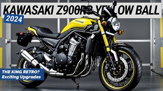 HIGHLY ANTICIPATED 2024 Kawasaki Z900RS Yellow Ball Unveiled with Exciting Upgrades [upl. by Hniht]