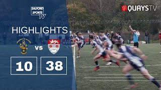 Salford Sport TV  Salford 1s Vs Lancaster 1s Mens Rugby League HIGHLIGHTS [upl. by Lowrie]