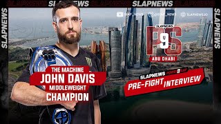 John Davis vs Isaih Quinones PreFight Interview With John Davis [upl. by Aneerbas858]