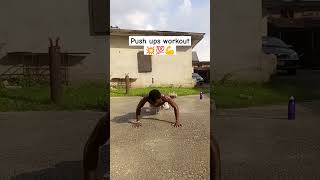 Push ups workout pushups pushup fitness workout [upl. by Fabria]