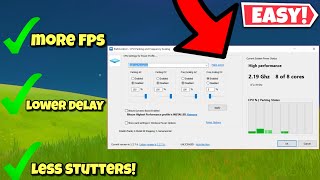 How To Use Park Control FREE Fps Boost Lower Input Delay [upl. by Llewej]