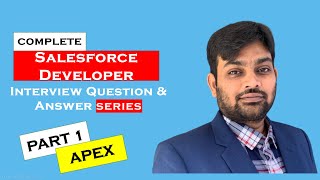 Salesforce developer interview questions and answers  2022  Part 1  APEX [upl. by Atiuqal]