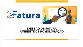 EFatura  Aula 4  Emissão Fatura em Homologação [upl. by Ylra]