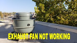 Exhaust fan not working [upl. by Todd]