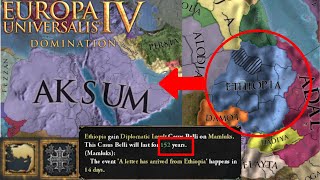 Eu4 Ethiopian Adventures DONE RIGHT achievement hunt [upl. by Naillil]