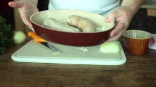 Gilbert Lemelle recette Andouillette au four [upl. by Apfelstadt]