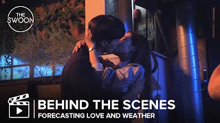 Behind the Scenes The art of kissing and cuddling  Forecasting Love and Weather ENG SUB [upl. by Nauqit]