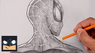 How To Draw Spider Man  19 Minute Sketch Tutorial [upl. by Nahsab]