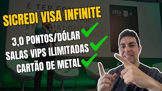 SICREDI VISA INFINITE AGORA DISPONÃVEL OFICIALMENTE  SAIBA COMO TER O SEU [upl. by Atrim897]