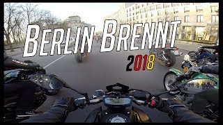 2018 Berlin Brennt Ride Along  We Took Over The Streets Of Berlin [upl. by Ilatfen216]