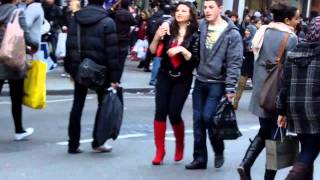 Boxing Day sales on London Oxford and Regent streets [upl. by Mcnalley]