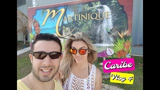 Vlog 4 Caribe  Dia de parada na Ilha de Martinica Martinique  Cruzeiro Zenith da Pullmantur [upl. by Ttemme]