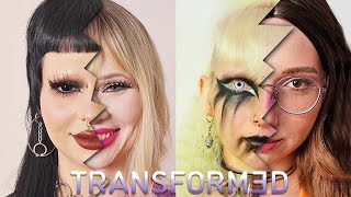 The Most Shocking Goth To Glam Transformations  TRANSFORMED [upl. by Shirlie]