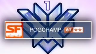 DAFRAN gets RANK 1 WORLD Overwatch Competitive Top 500 [upl. by Antonio]