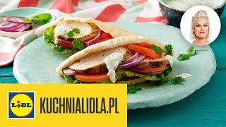 GYROS Z KURCZAKA W PICIE 🍗  Daria Ładocha amp Kuchnia Lidla [upl. by Elleneg]