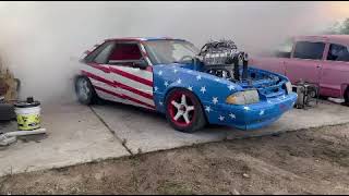 First test burnout on E85 and Built Engine [upl. by Mcclelland]