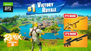 Fortnite Remix Golden Midas Rules in Chapter 2 Ultra Graphics PC Gameplay [upl. by Nosrettap]