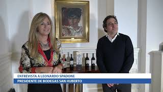 Programa Líderes TV  Entrevista a Leonardo Spadone Presidente de Bodegas San Huberto [upl. by Frodine]