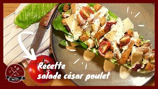 LA salade césar 🔥🔥  Chef Sims [upl. by Jovia268]