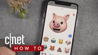 How to use animoji on on iPhone X CNET How To [upl. by Kannan289]